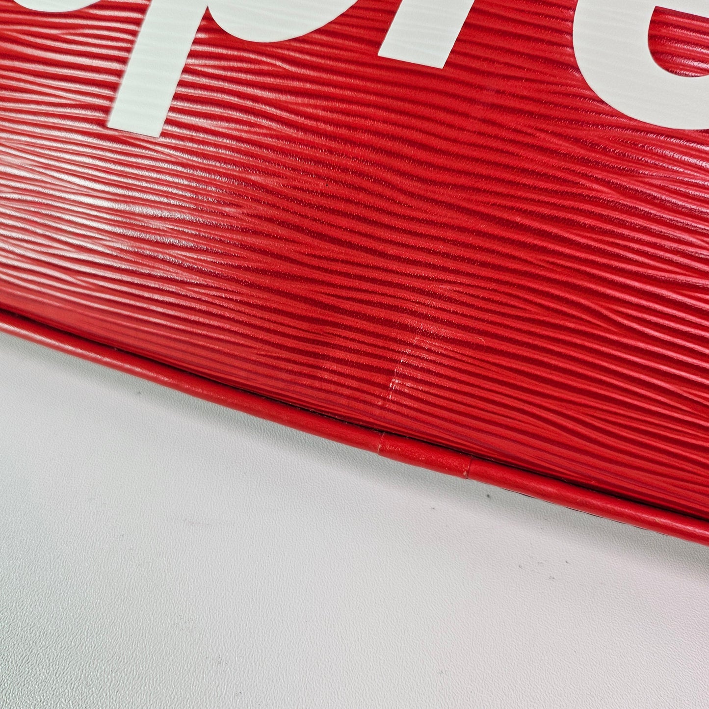 Louis Vuitton x Supreme Red Epi Leather Bum Bag