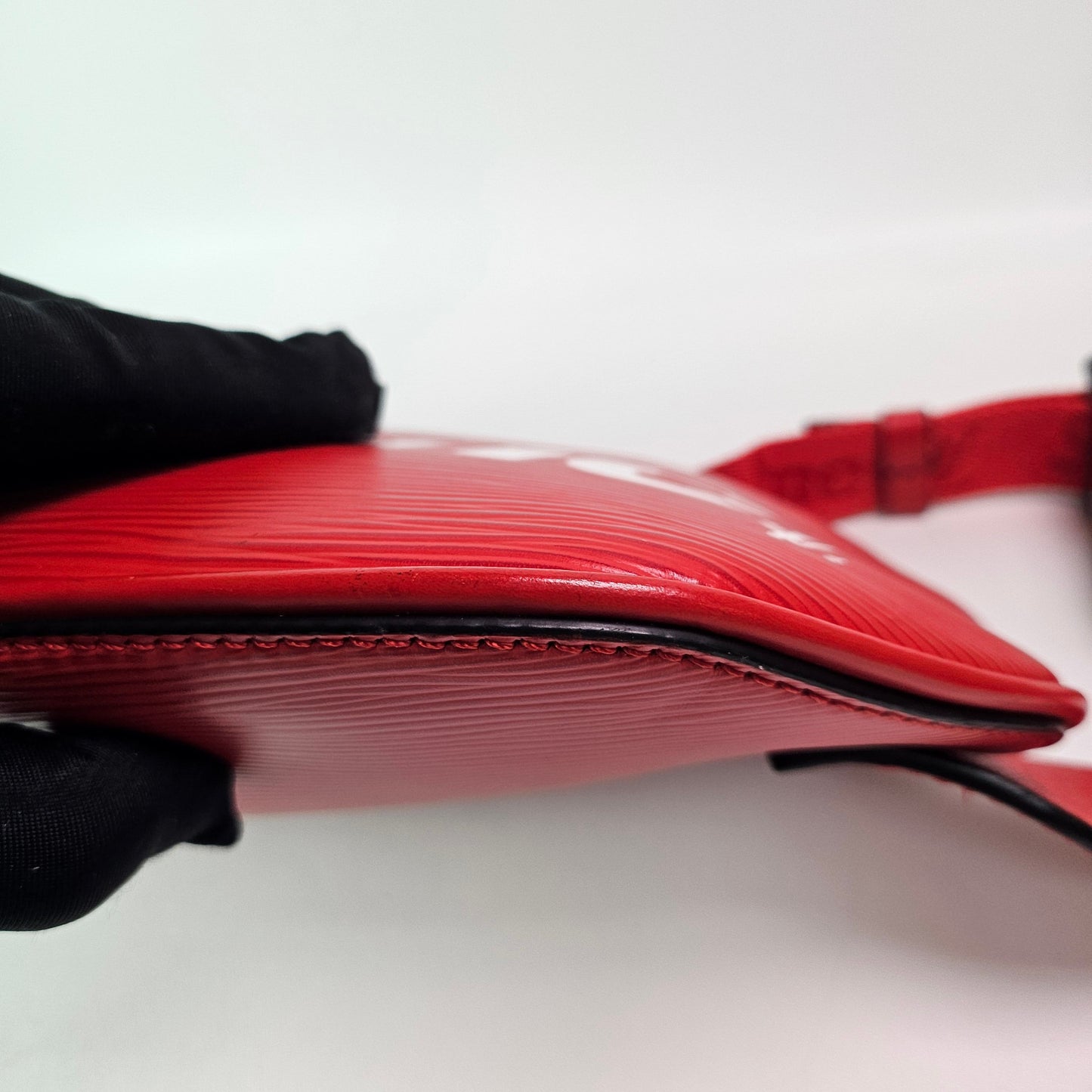 Louis Vuitton x Supreme Red Epi Leather Bum Bag