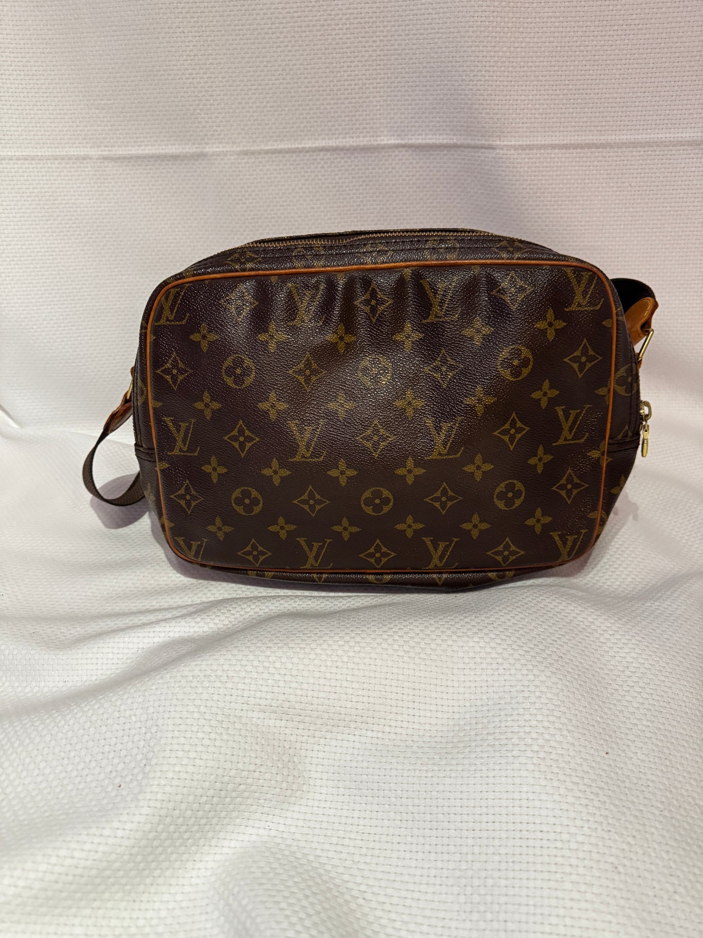 Louis Vuitton Reporter PM Crossbody Shoulder Bag Monogram Leather