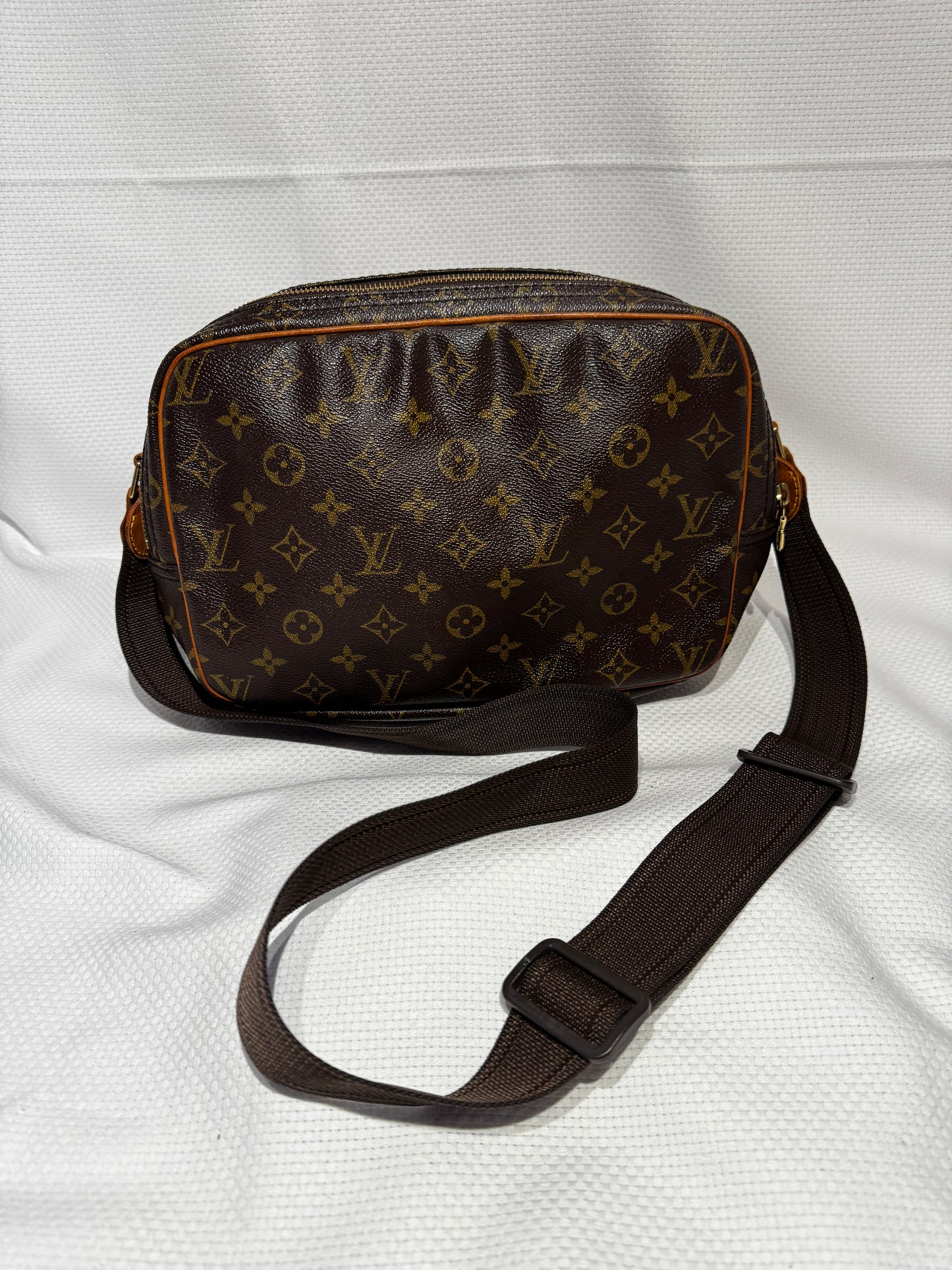 Louis Vuitton Reporter PM Crossbody Shoulder Bag Monogram Leather