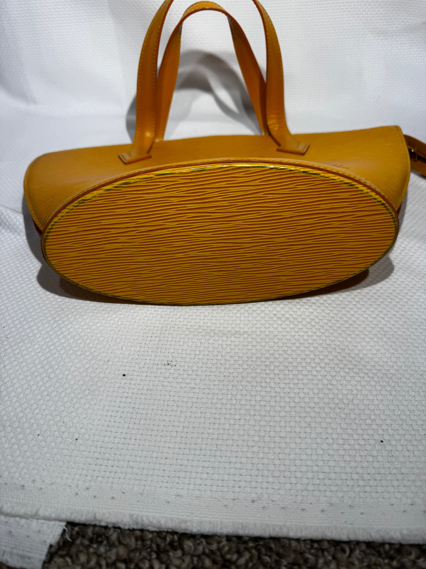 Louis Vuitton LV Saint Jacques Epi Yellow PM Bag