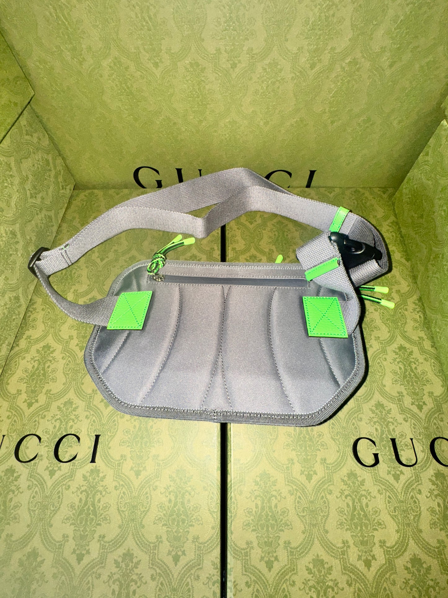 Gucci Interlock GG Monogram Belt Bag - Red