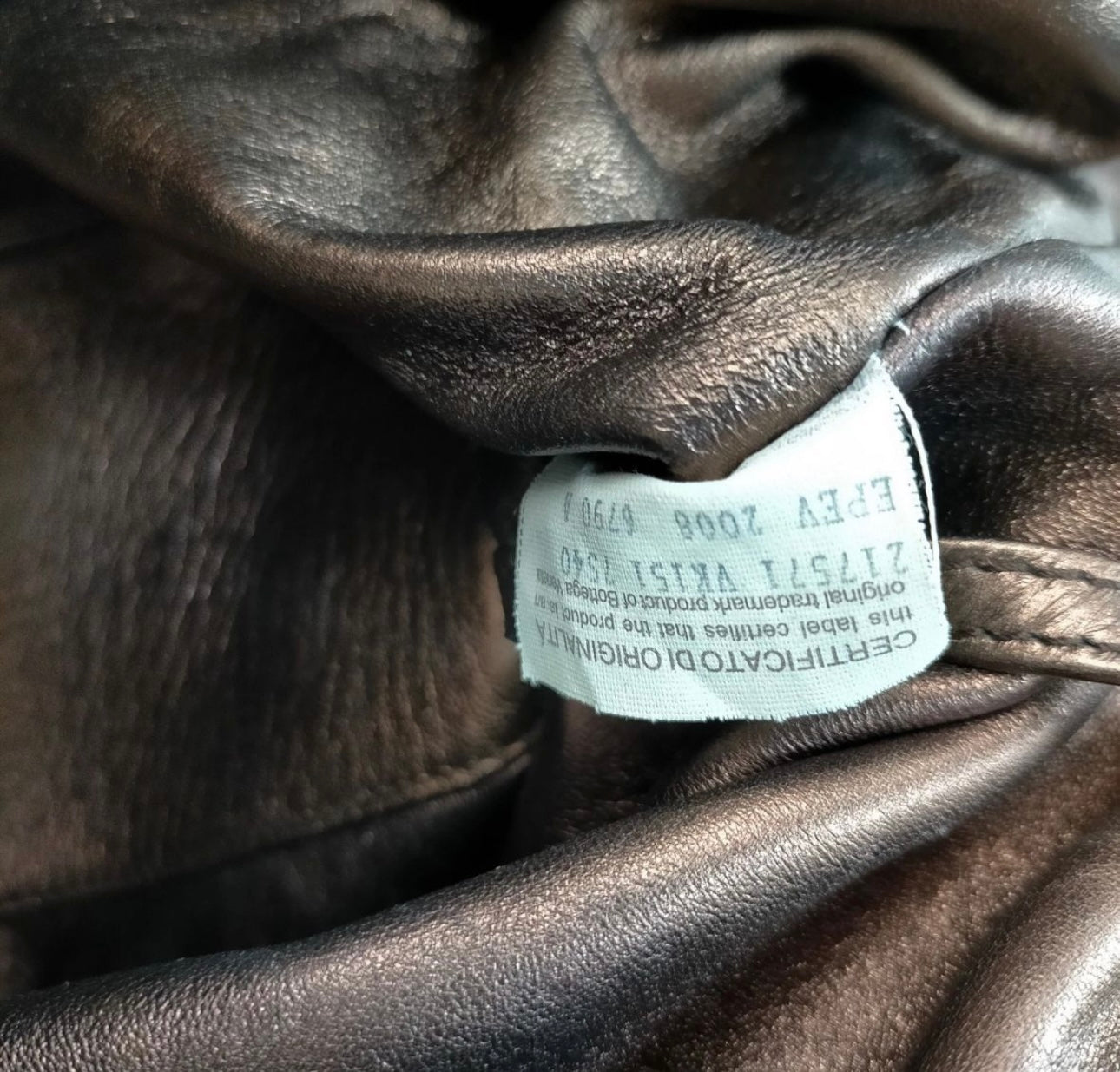 Bottega Veneta Open Tote Patent with Intrecciato Detail Large