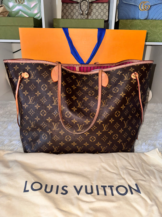 Louis Vuitton Neverfull GM with Pivoine Interior