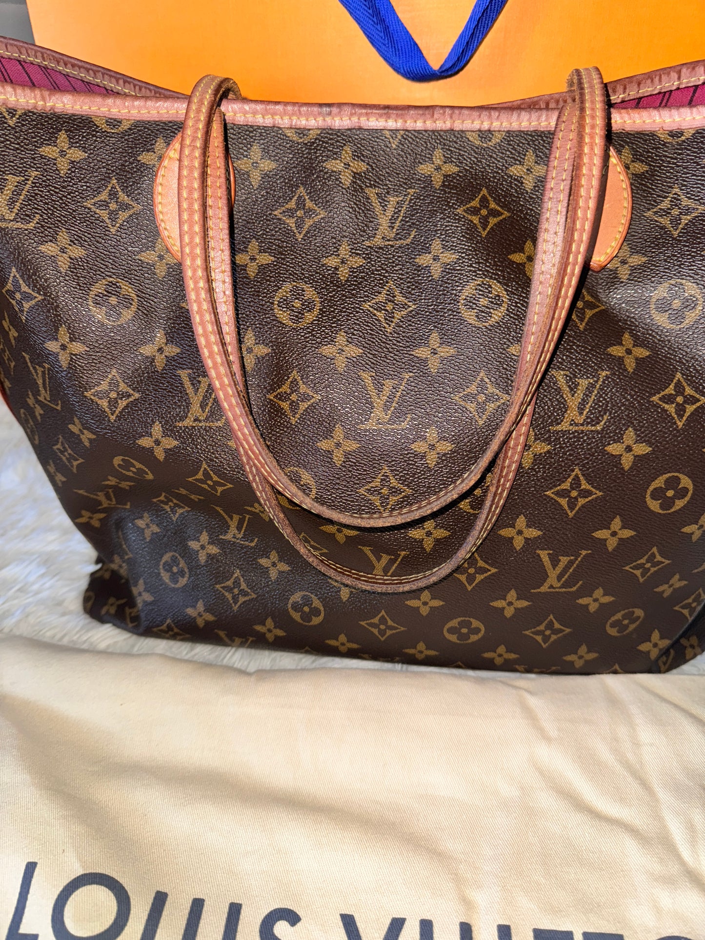 Louis Vuitton Neverfull GM with Pivoine Interior