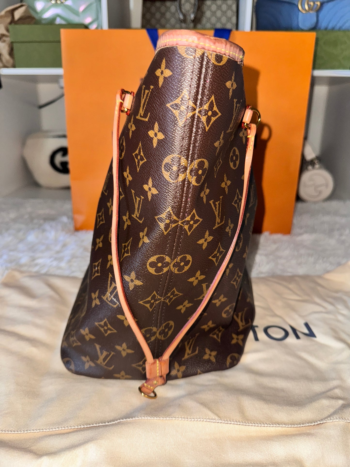 Louis Vuitton Neverfull GM with Pivoine Interior