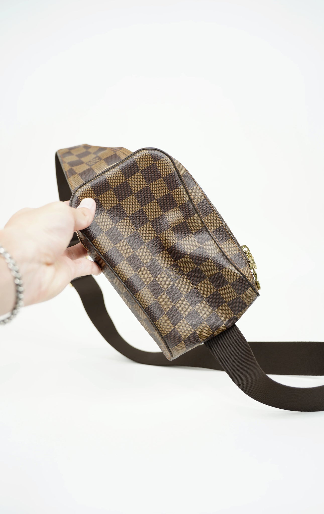 Louis Vuitton Damier Ebene Geronimos Sling Bag